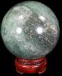 Aventurine (Green Quartz) Sphere - Glimmering #32150-1
